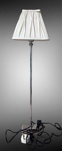 Chrome table lamp - lamp,, la
