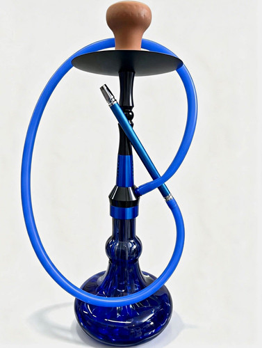 Hookah blue glass - hookah,