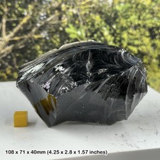 Large Obsidian volcanic glass, home decor, igneous rock, healing spiritual