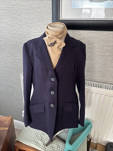Stunning caldene navy wool - navy,