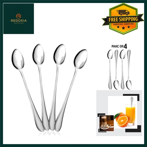Stainless steel long latte - stainless,