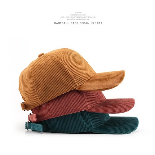 Corduroy baseball cap - corduroy, men