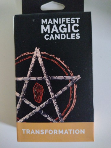 Black spell candles - black, 12