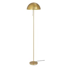 Floor Lamp Mushroom Style 161cm Habitat Brushed Brass Retro Design USED