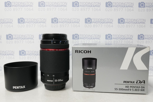 Pentax 300mm 5 8 ed - 55-300mm, f/4-5.8
