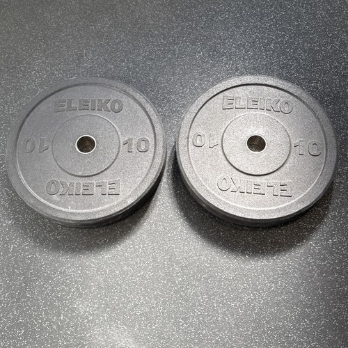 Eleiko bumper plates - eleiko, 10kg