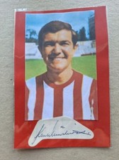 KEN WIMSHURST SOUTHAMPTON LEGEND HAND-SIGNED PHOTOCARD                          