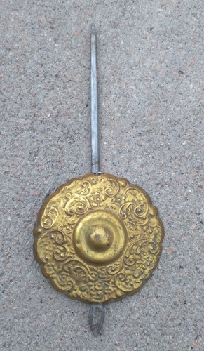 Vintage weighted part clock - weighted,