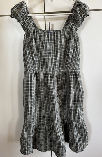 Old navy green gingham summer - old,