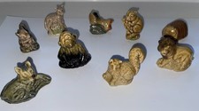 Job Lot Wade Whimsies Various Animal Figures Vintage Collectables