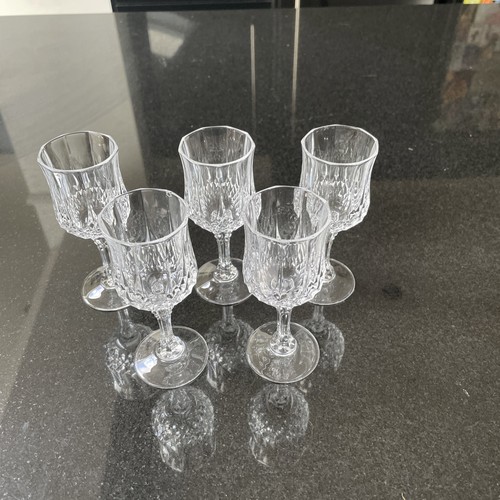 Vintage crystal glasses set - glasses, of