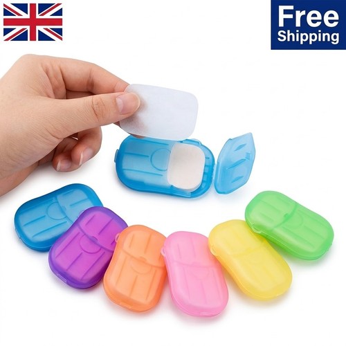 Portable disposable soap - soap, paper