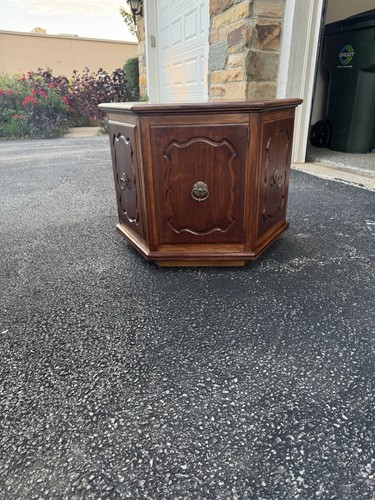 Antique refinished octagonal - antique,
