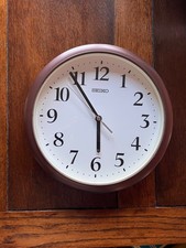 seiko clock wall