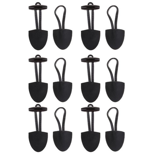 Pairs leather horn toggle - 6, pu