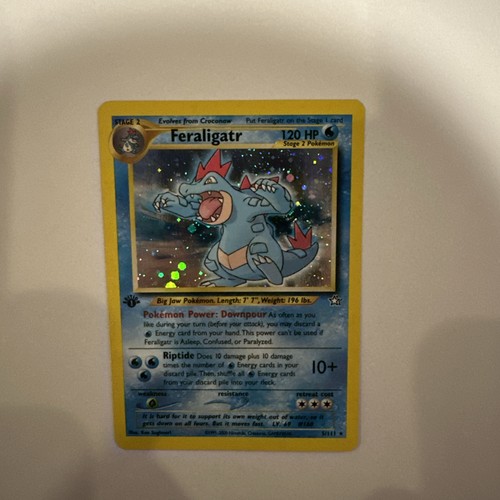 Feraligatr 1st edition - 1st, holo