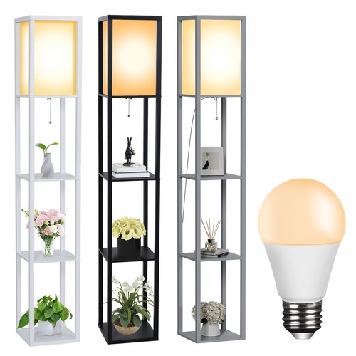 Wood floor lamp free standing - floor,