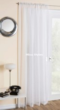 PLAIN VOILE CURTAIN PANEL ROD
