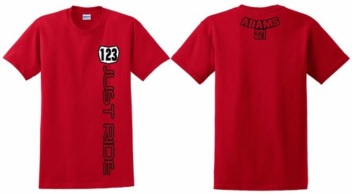 Just ride custom - ride, number