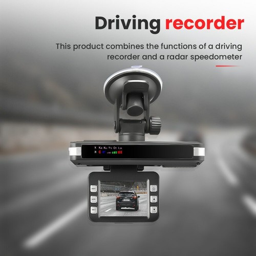 Car dash cam radar - cam,