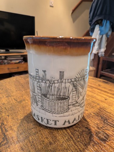 Vintage biltons mug basket - biltons, 'basket