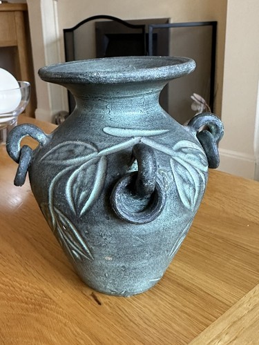 Terracotta amphora art - amphora, vase