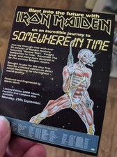 Sticker iron maiden somewhere - sticker,