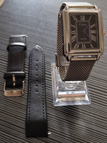 Black face tank - watch, with