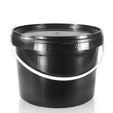 Buckets 100 x 10L Black Bucket