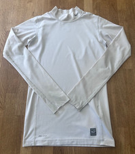 Nike Pro Combat Compression Base Layer - White Boys XL 13- 15 Years