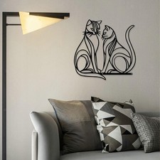 Cat Wall Decor Stylish Elegant