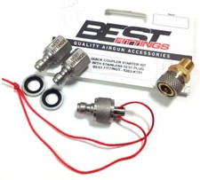 Best Fittings Quick Coupler Precharged Air Rifle Charging Bottle Starter Kit