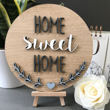 Home Sweet Home Round Circular