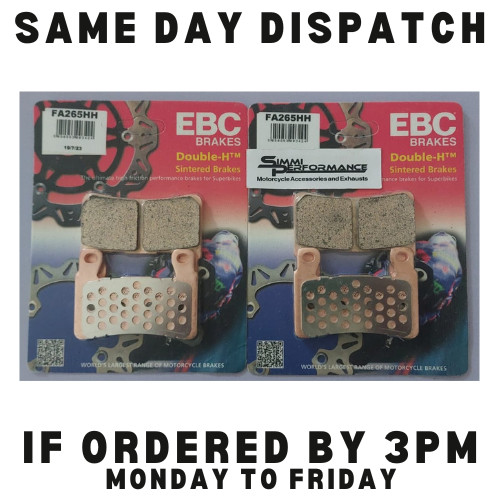 Ebc front brake pads fits - hh,