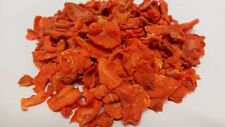 Natural dried carrot flakes 150g  plastic free packaging! Rabbit, parrot treats