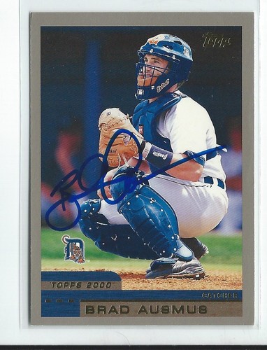 Brad ausmus signed 2000 - brad,