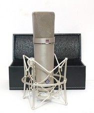 Vintage Neumann U87 Microphone (c. 1979) w/ Case & Shockmount