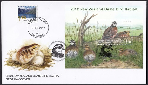 New zealand 2012 game bird - zealand,