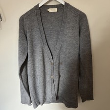 Toast Grey Wool Cardigan 12