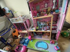 Wooden Dolls House Large