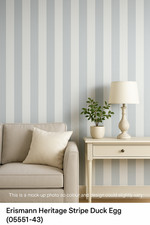 Heritage Stripe Duck Egg