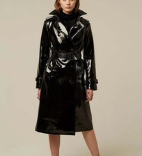 MM Women's New Black PVC