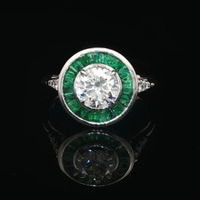 1.00ct HVS2 Round Diamond and