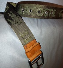 Lacoste belt is a size 38