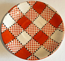 Vintage Checkered Orange