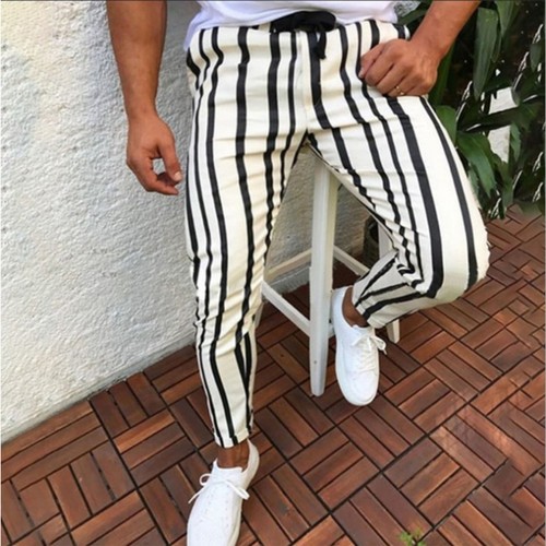Men sports casual - casual, striped