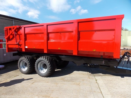 14t henton grain trailer - trailer,