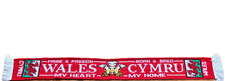 Wales Scarf BORN & BRED CYMRU