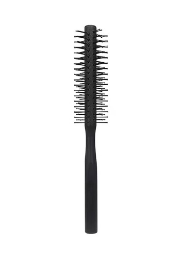 Small round hair brush black - small,