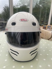 Bell Sport 5 FIA Approved 8859-2015 Hans Posts Race Car Crash Helmet - Size L